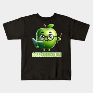 Apple Professor Educational Design Kids T-Shirt